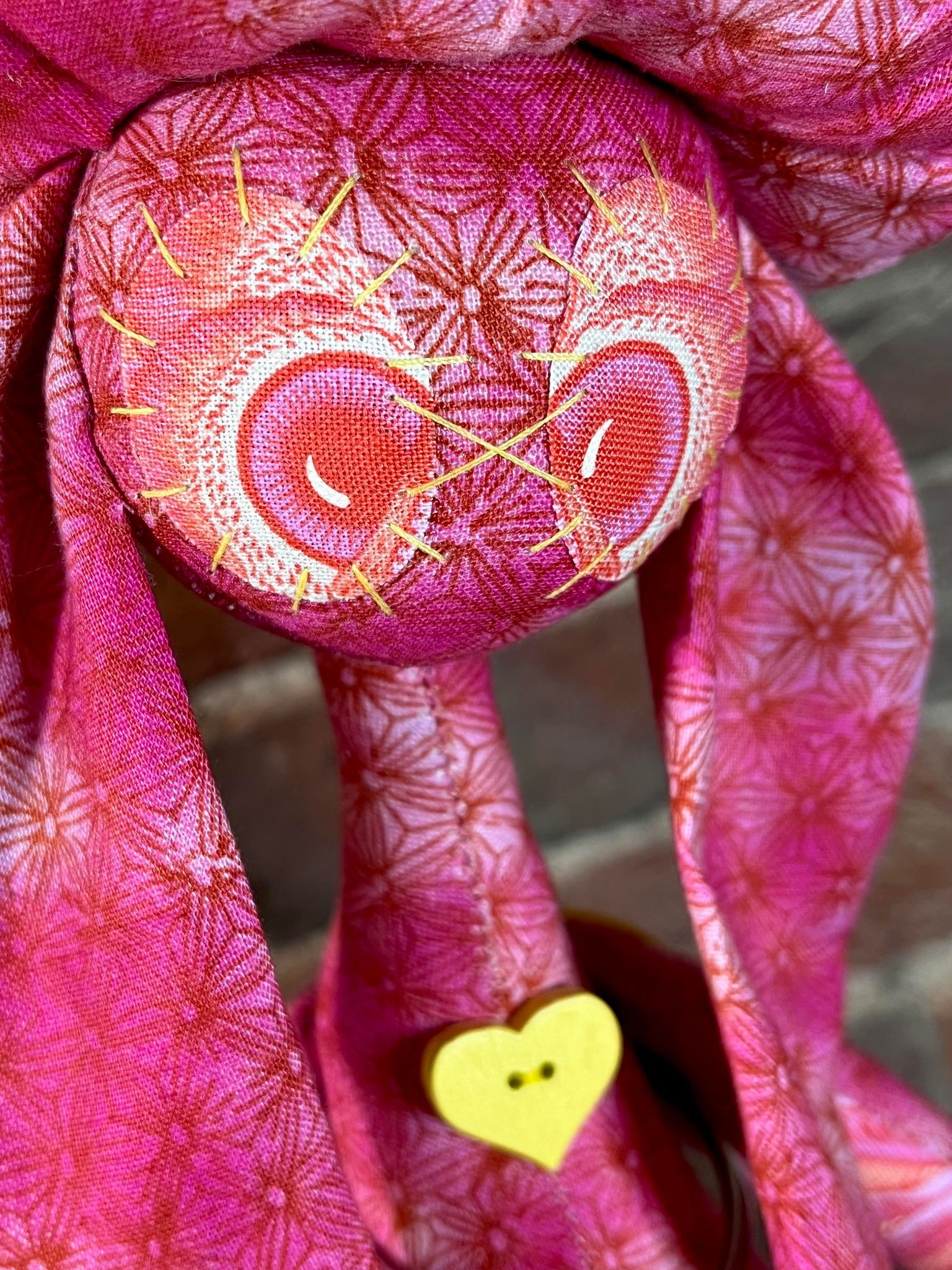 Pink Waxcap Stitchpunk