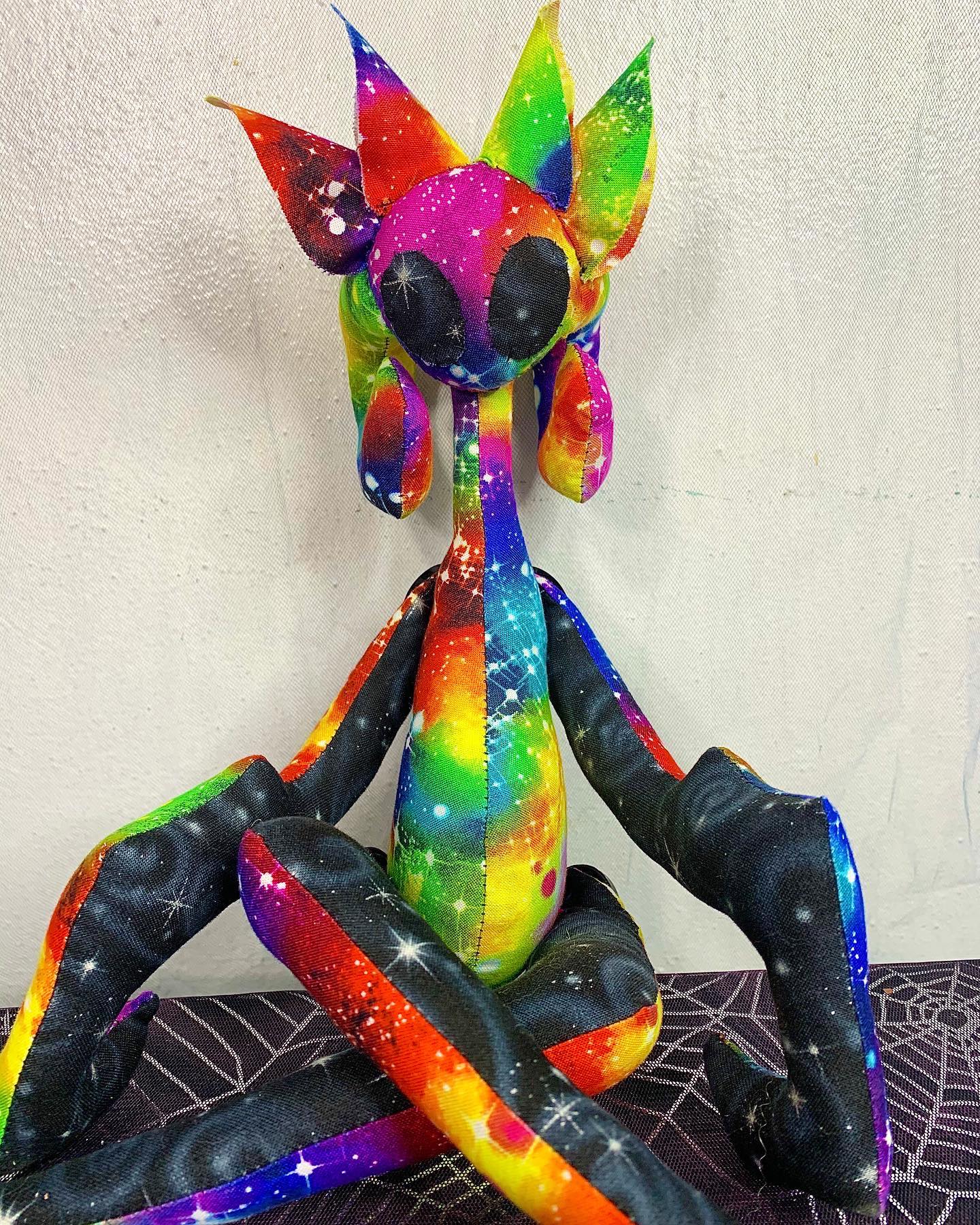 Clawed and Ready Rainbow Stitchpunk