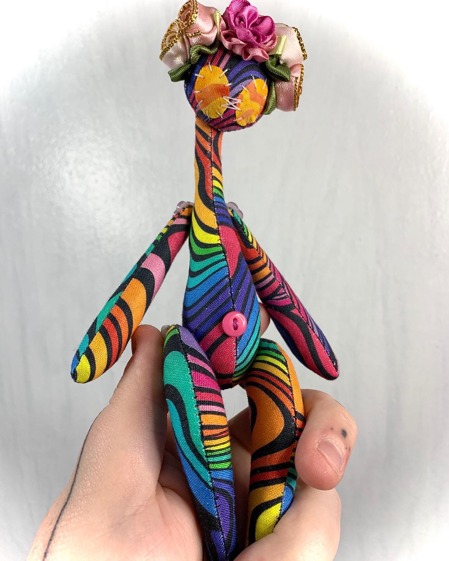Rainbow Flower Swirl Pridepunk