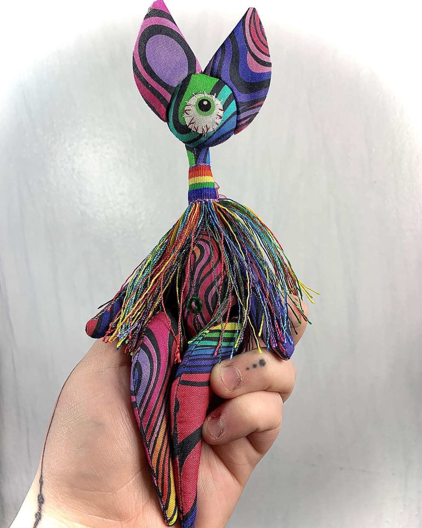 Rainbow Swirl Cyclops Pridepunk