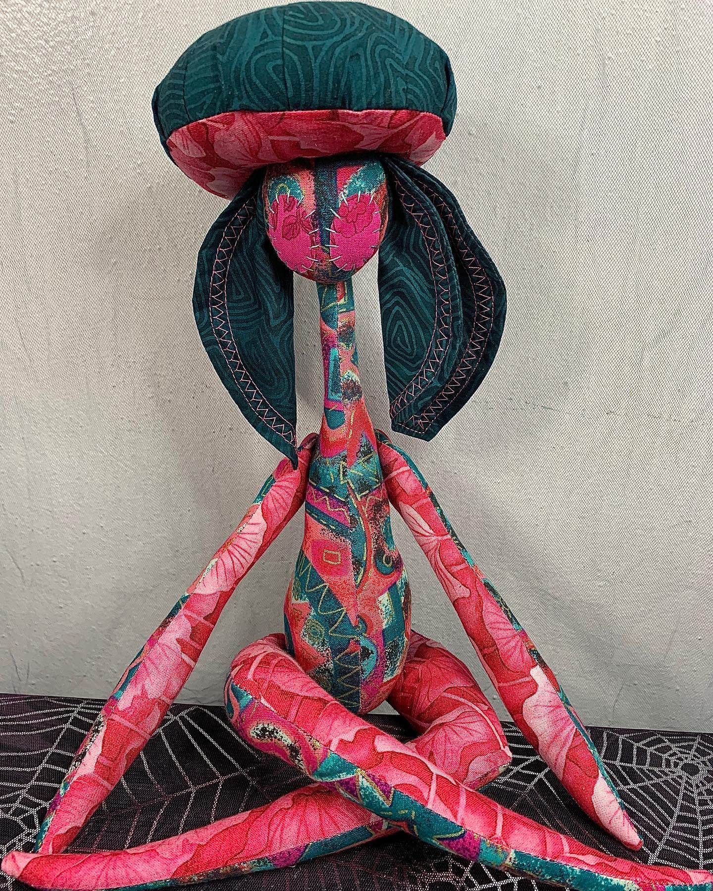 Pink Morels Stitchpunk