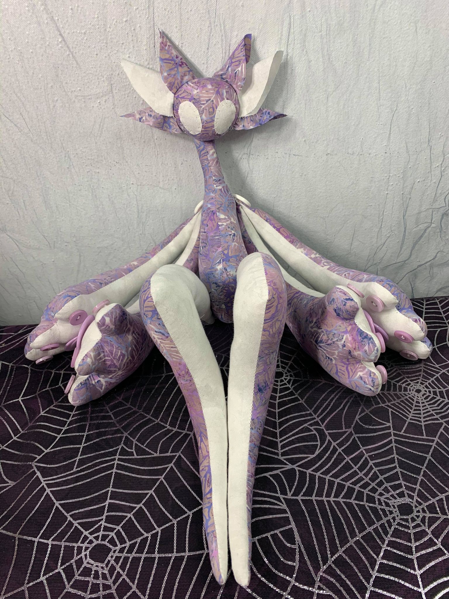 Four-Armed Lavender Bean Stitchpunk