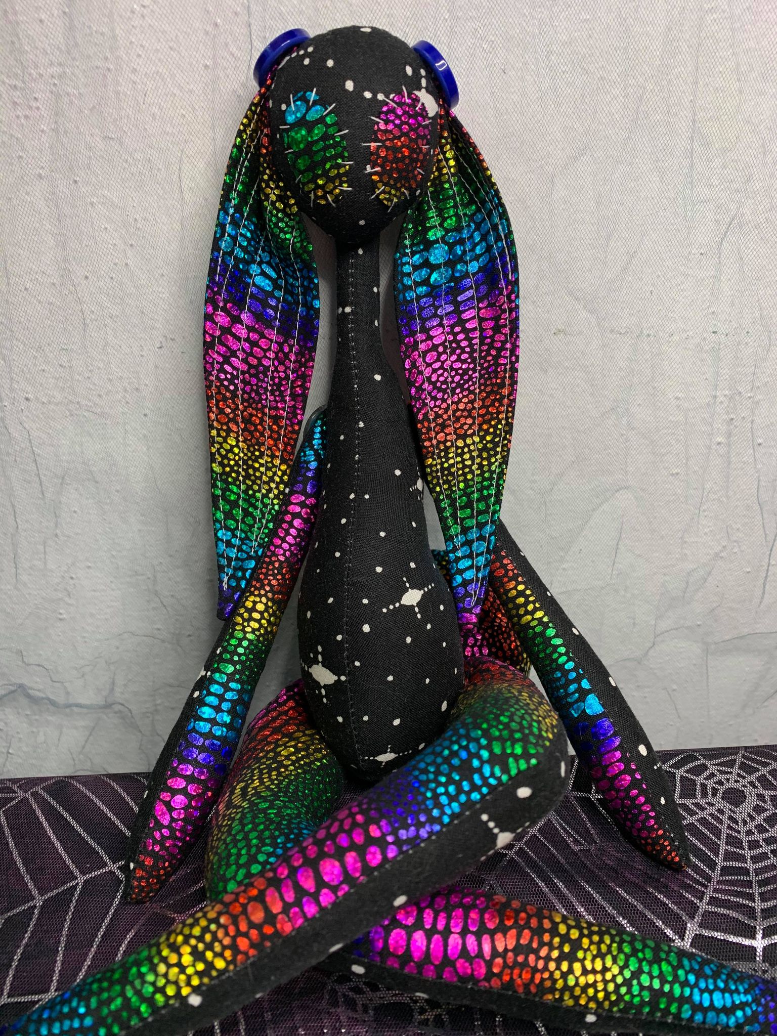 Rainbow Bunno Boi Stitchpunk