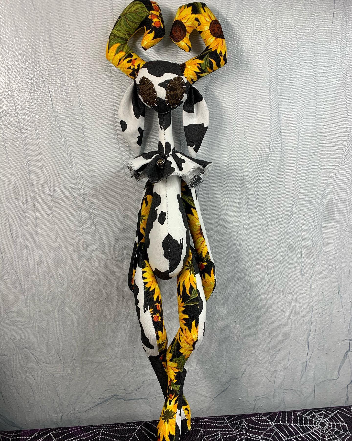 Sunflower Cow 1 Stitchpunk