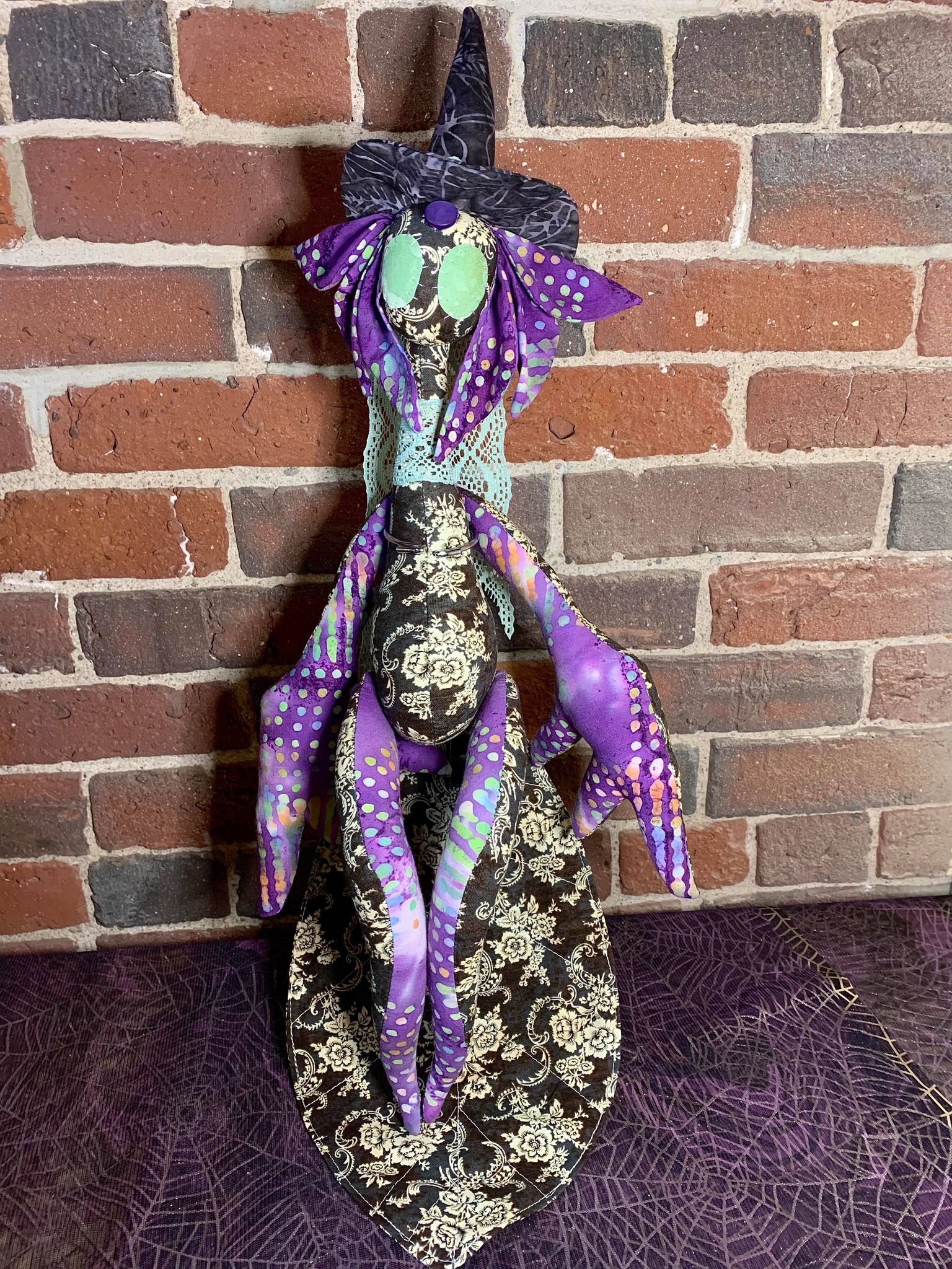 Purple Witch Stitchpunk