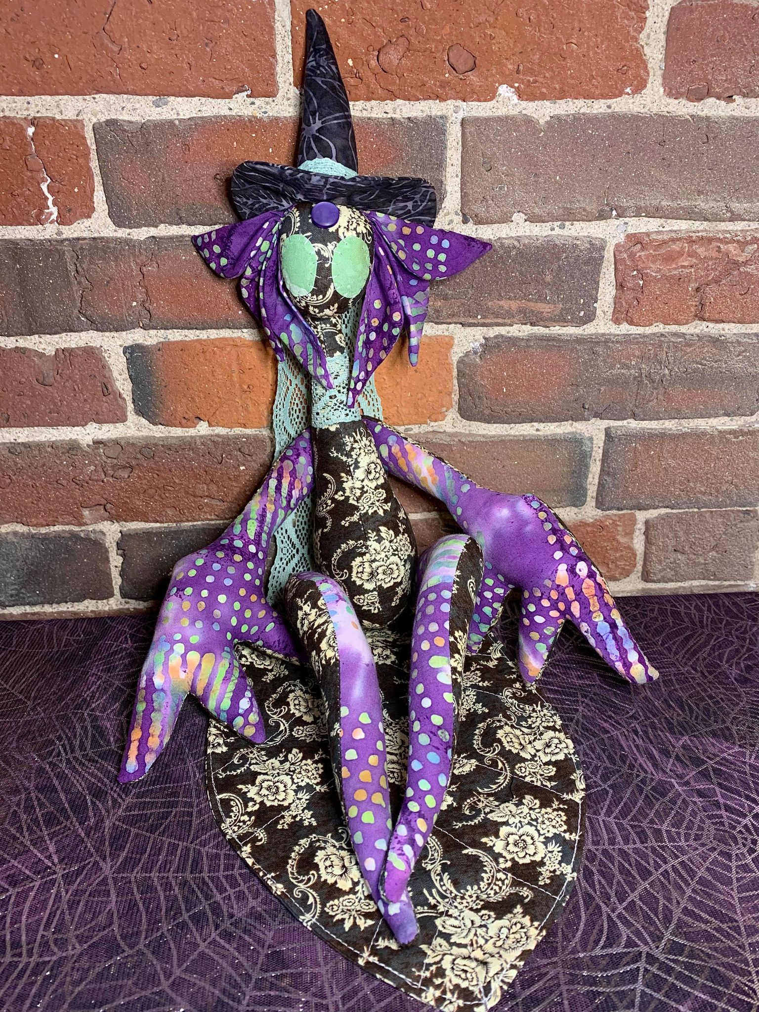 Purple Witch Stitchpunk