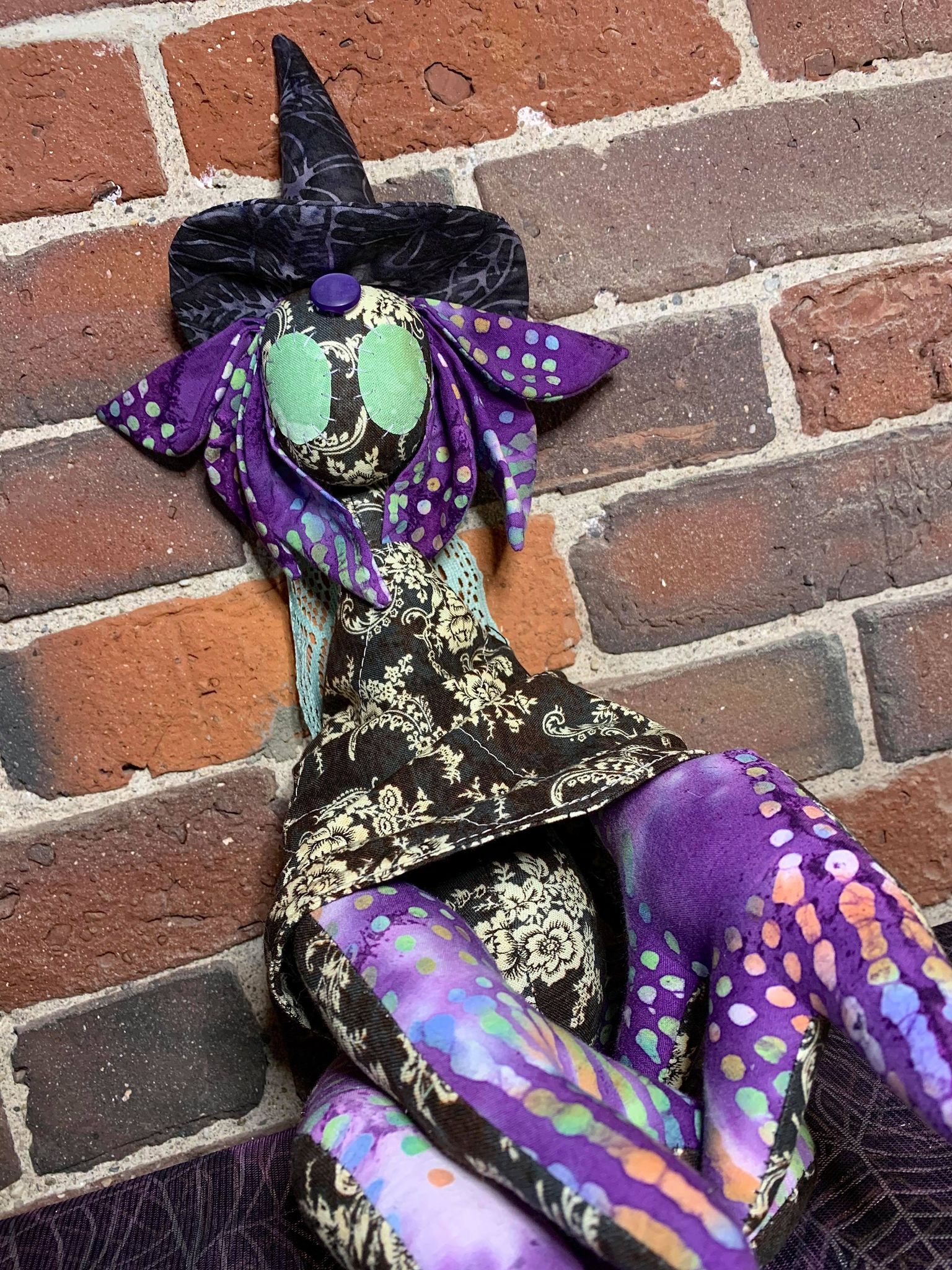 Purple Witch Stitchpunk