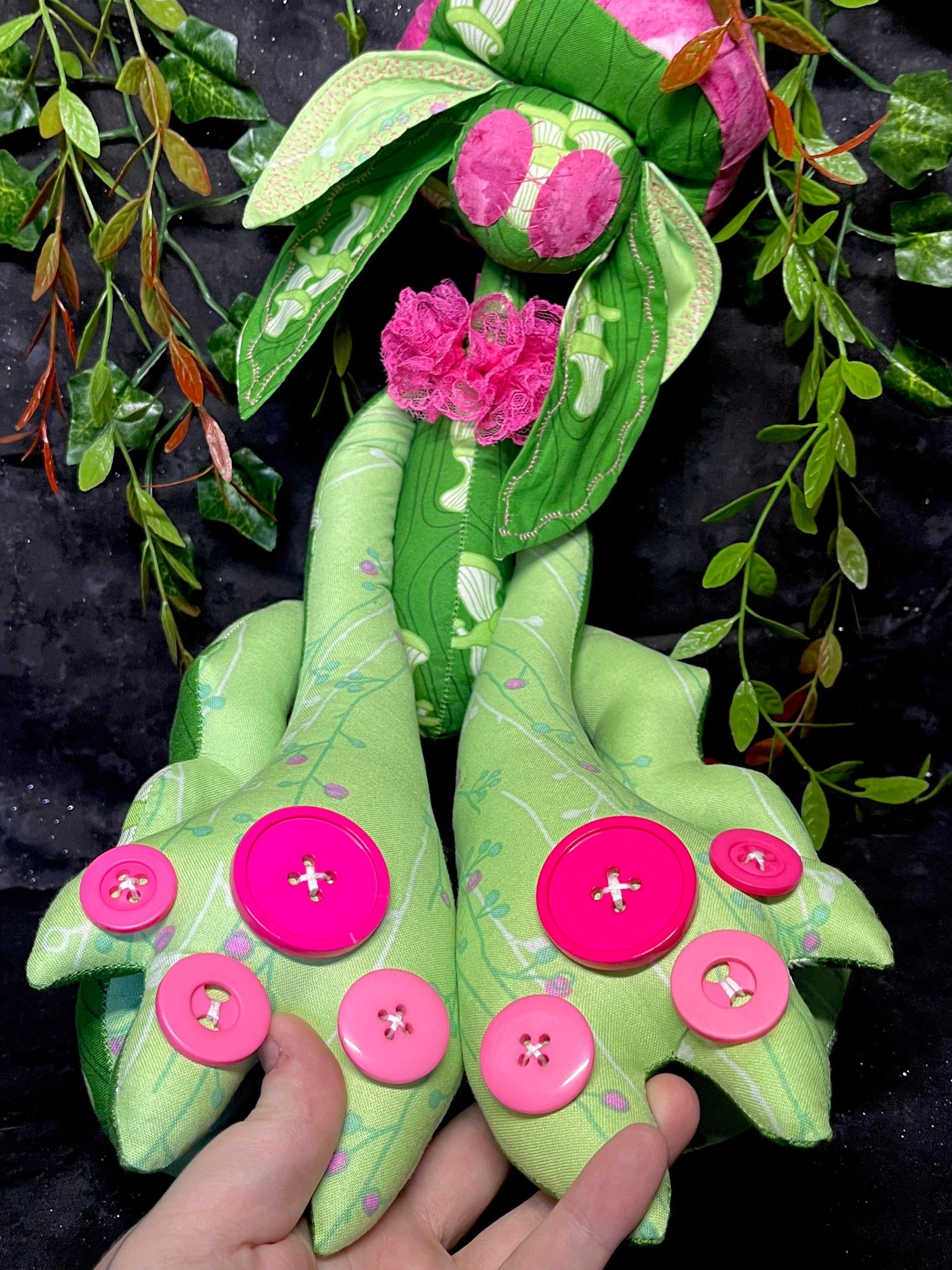 Rose Spores Stitchpunk