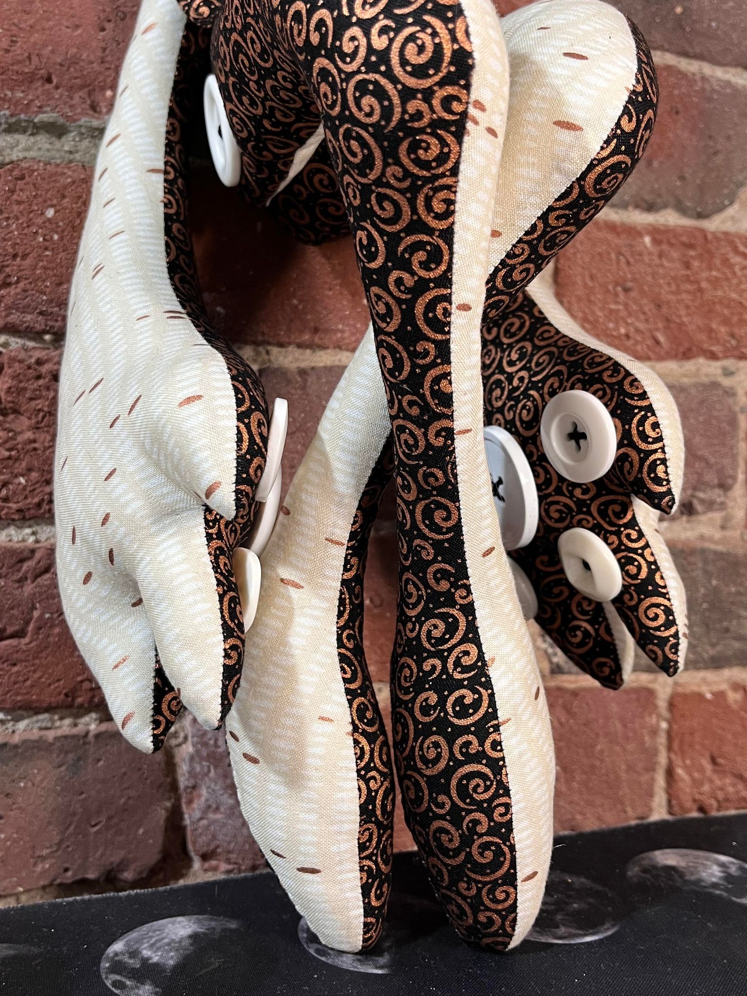 Spooky Jackalope Stitchpunk