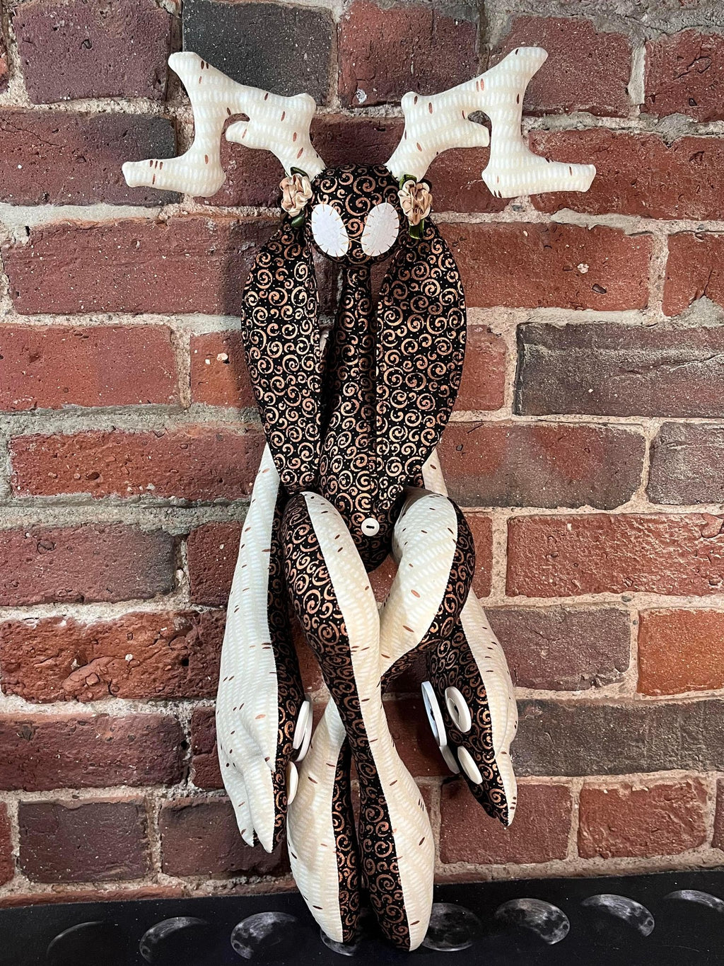 Spooky Jackalope Stitchpunk