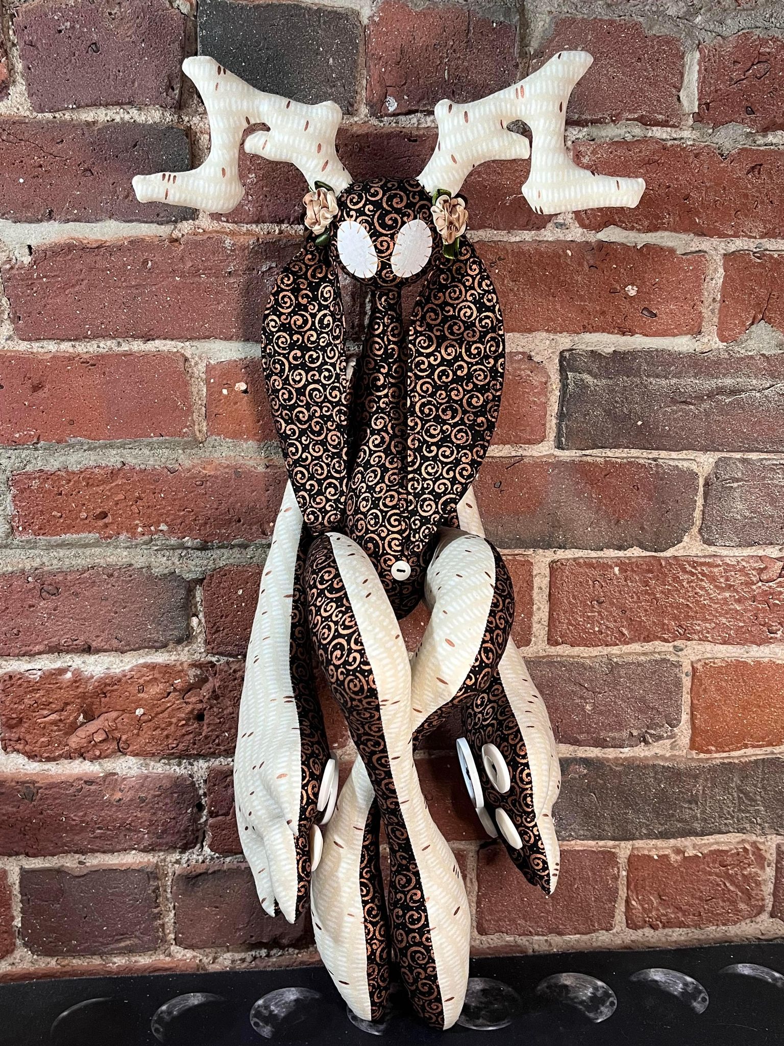 Spooky Jackalope Stitchpunk