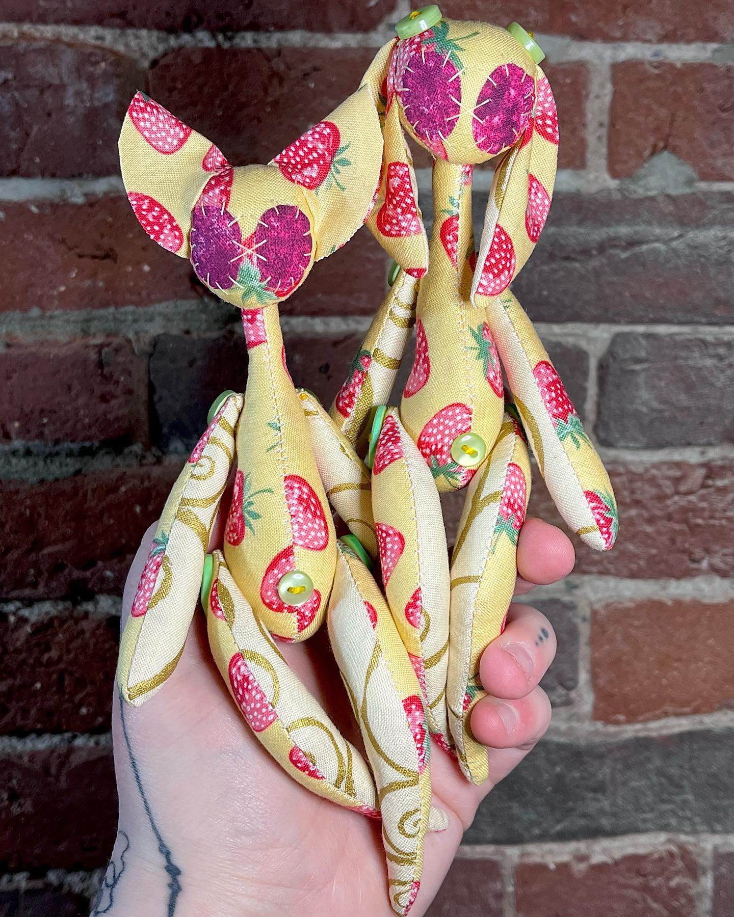 Strawberry Cheesecakes Pocketpunk Pair