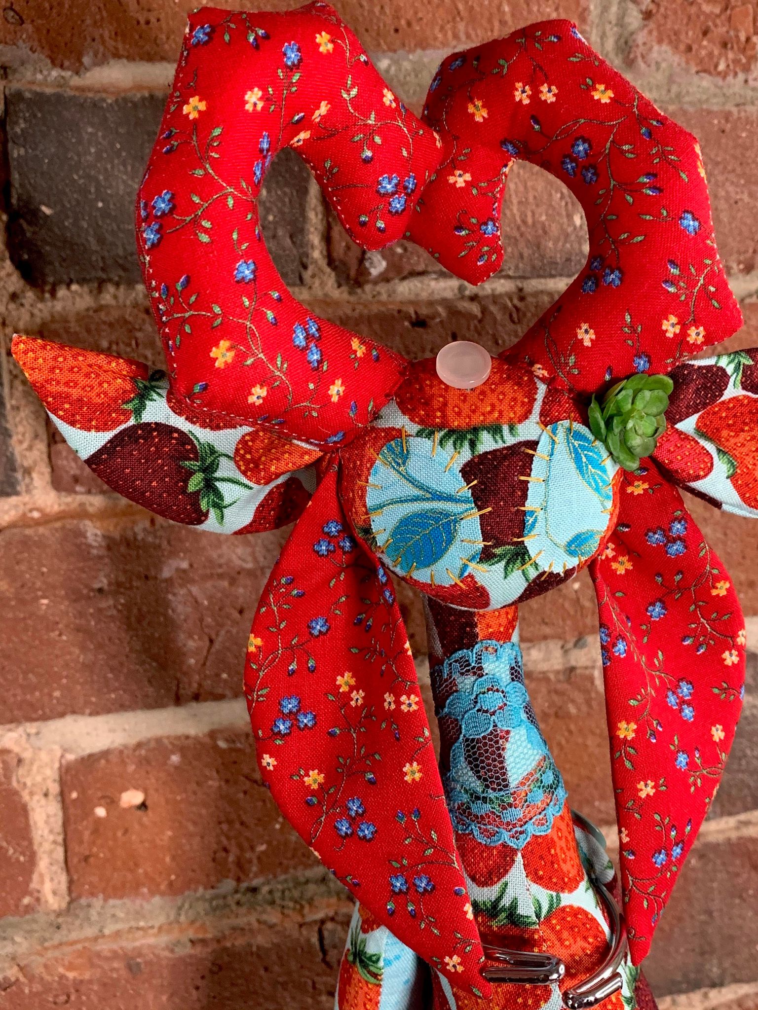 Strawberry Snacking Stitchpunk