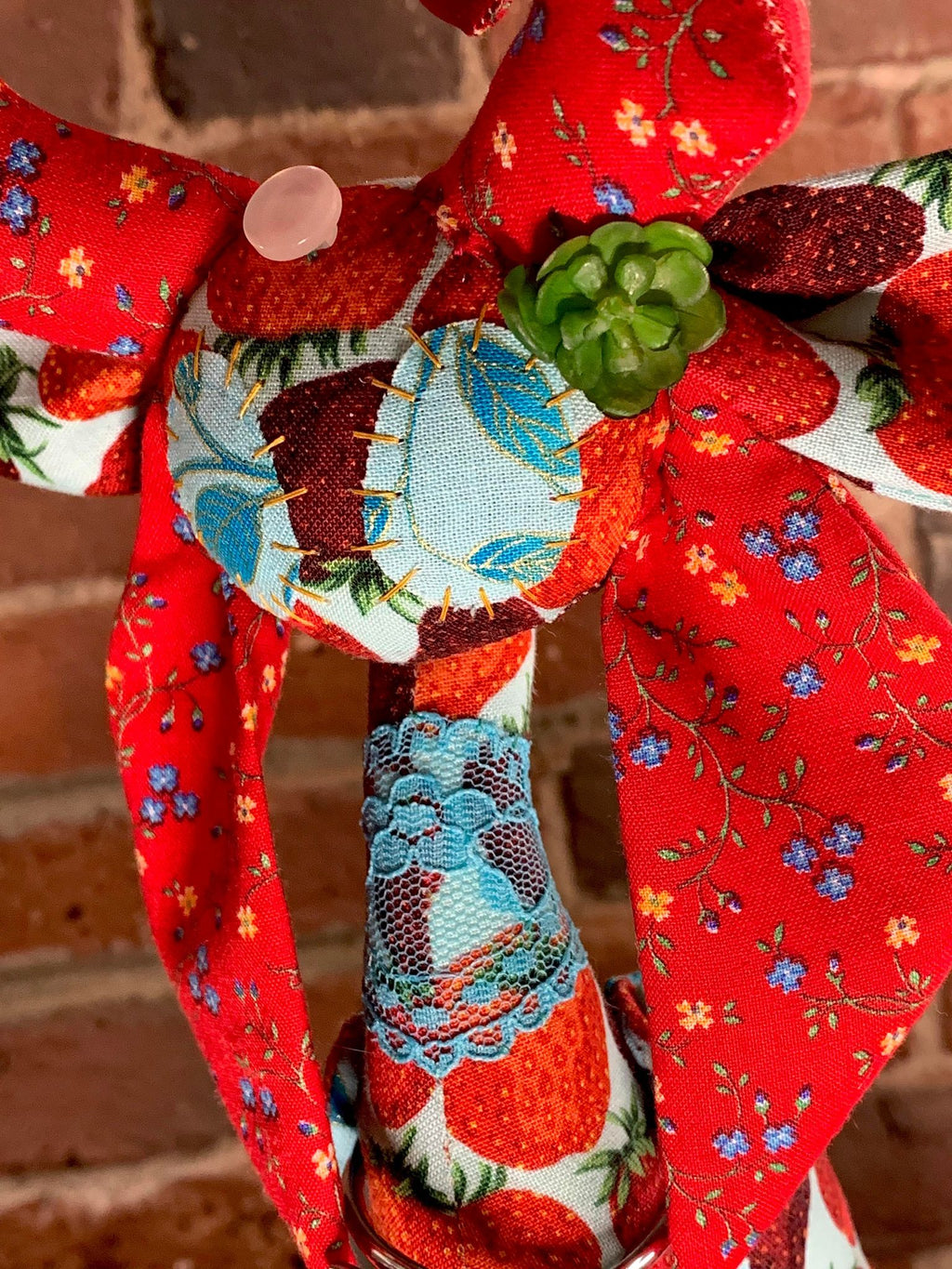 Strawberry Snacking Stitchpunk