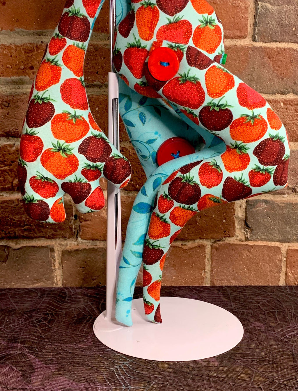 Strawberry Snacking Stitchpunk