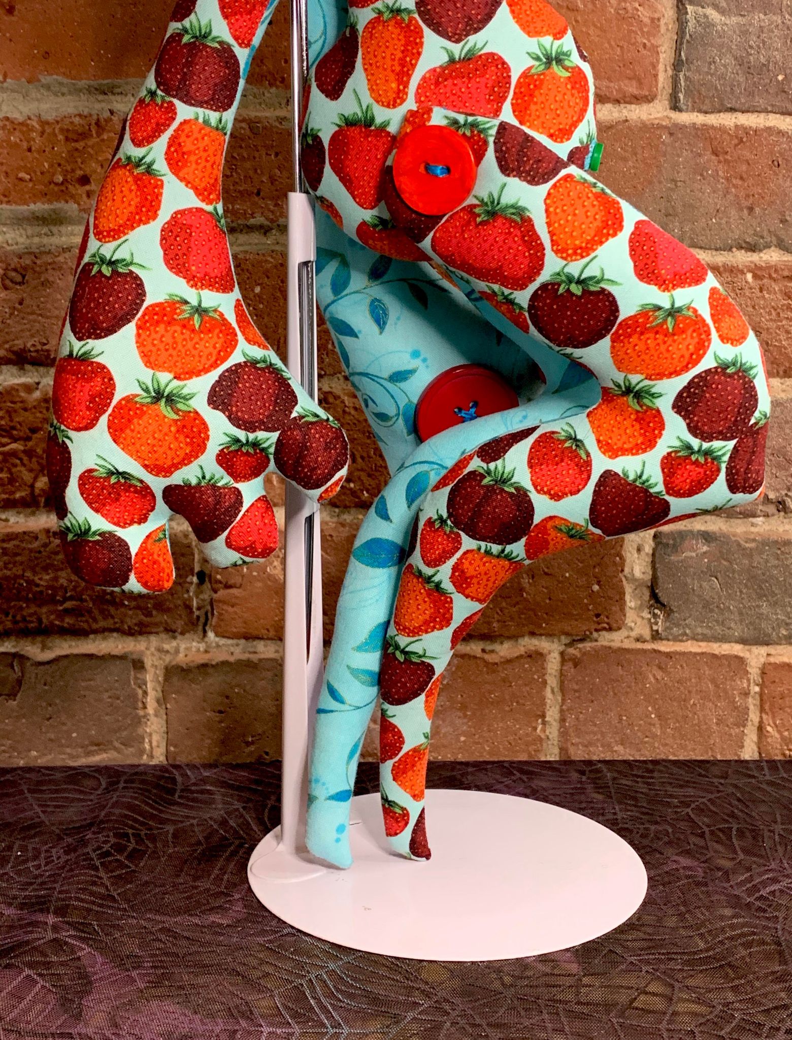 Strawberry Snacking Stitchpunk
