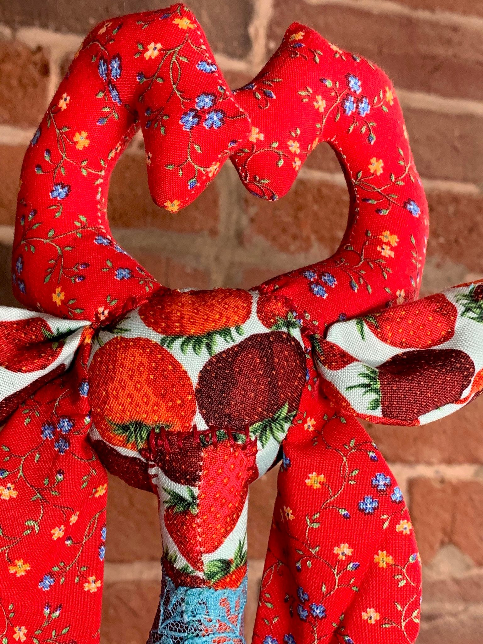 Strawberry Snacking Stitchpunk