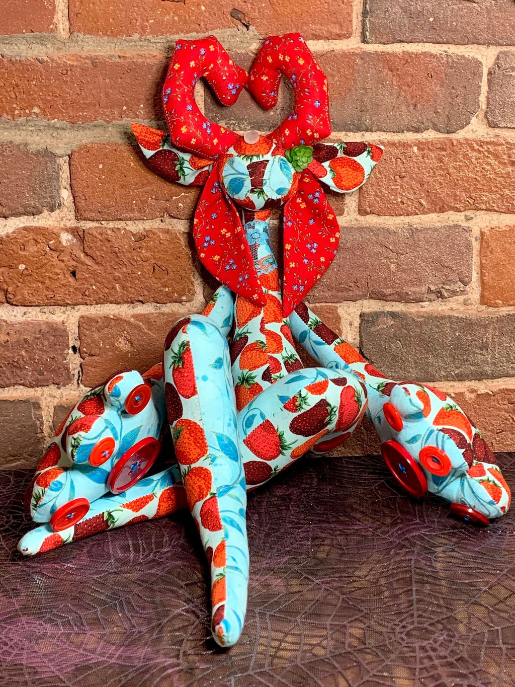 Strawberry Snacking Stitchpunk