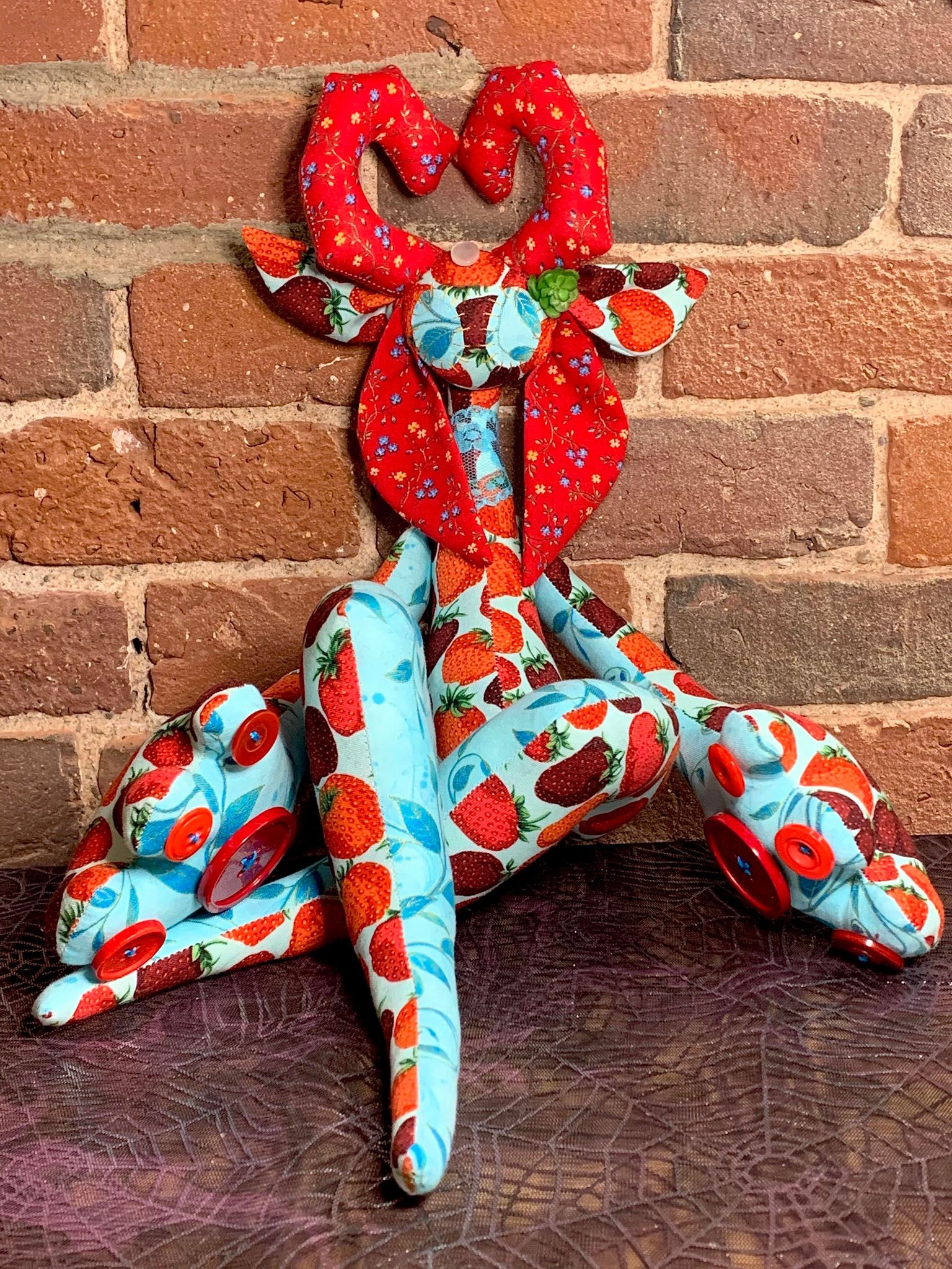 Strawberry Snacking Stitchpunk