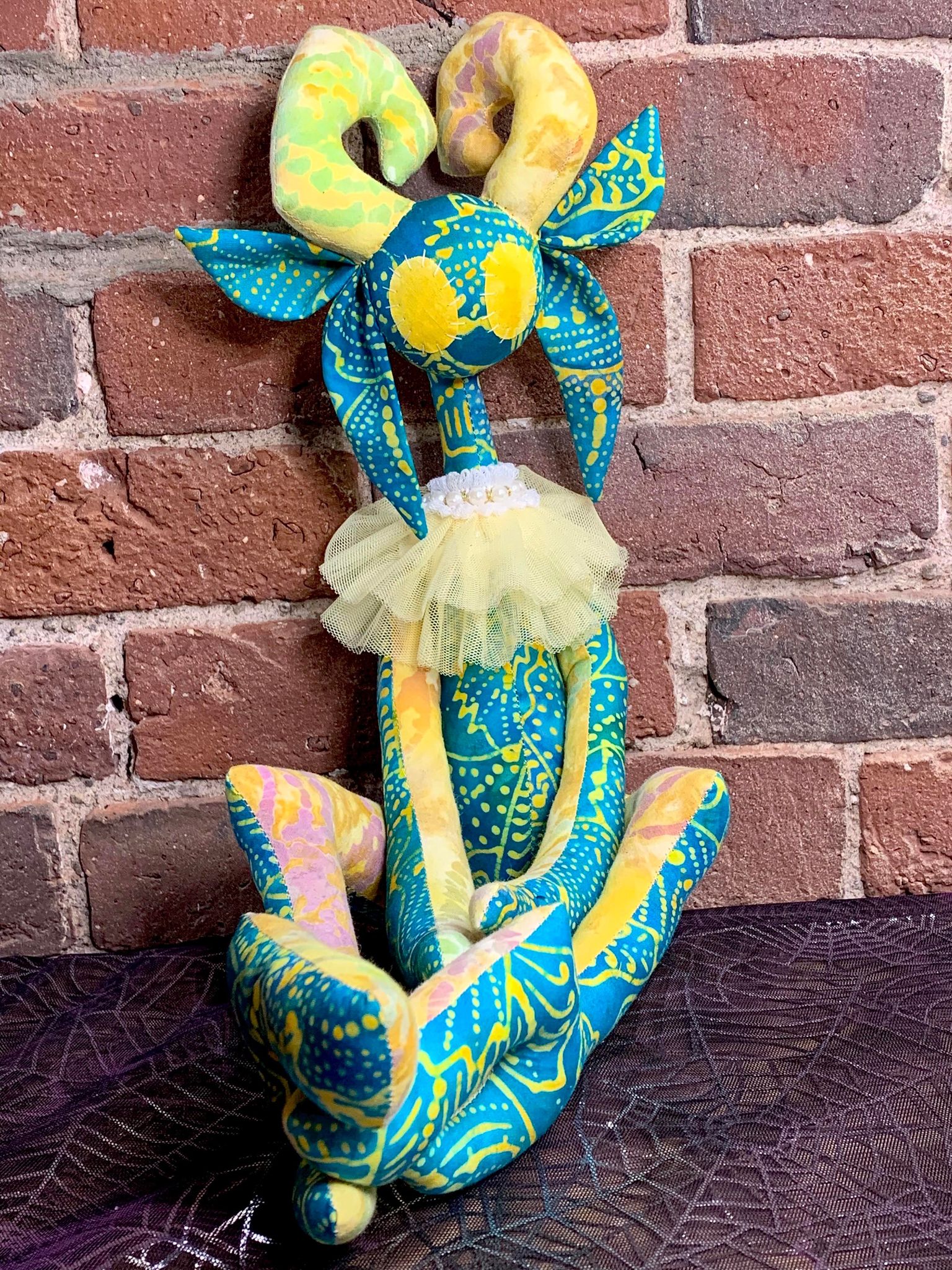 Teal Teatime Stitchpunk
