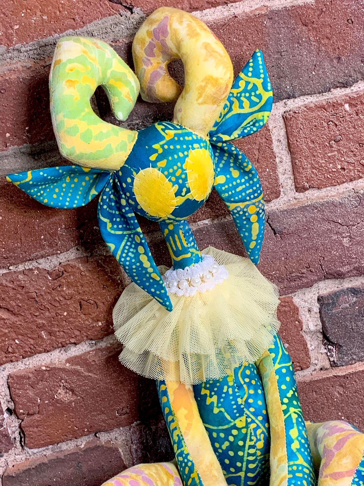 Teal Teatime Stitchpunk
