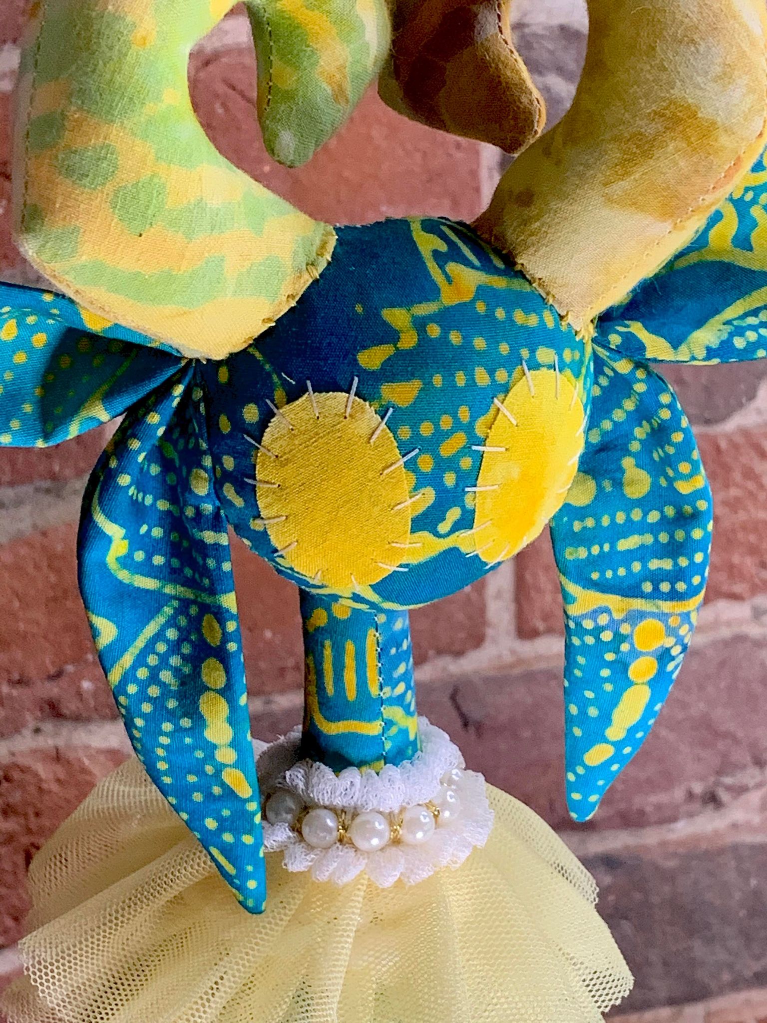 Teal Teatime Stitchpunk