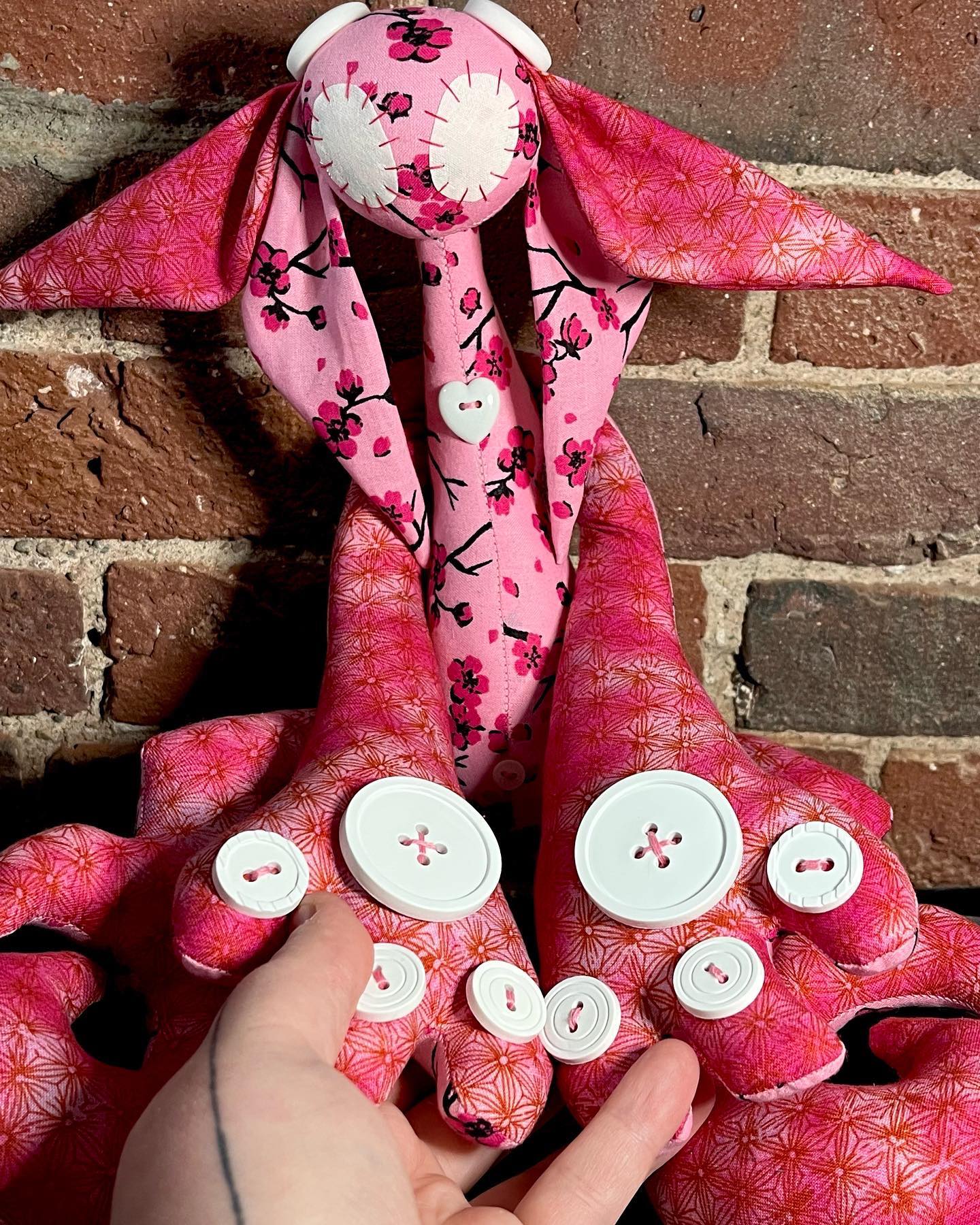 Watchful Hollyhock Stitchpunk
