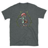 Mushroom Stitchpunk Unisex T-shirt