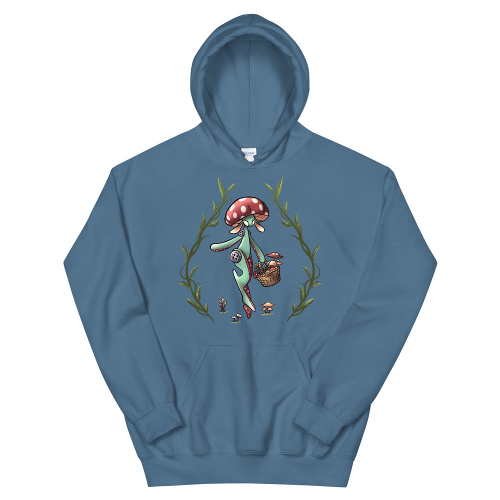 Mushroom Stitchpunk Unisex Hoodie