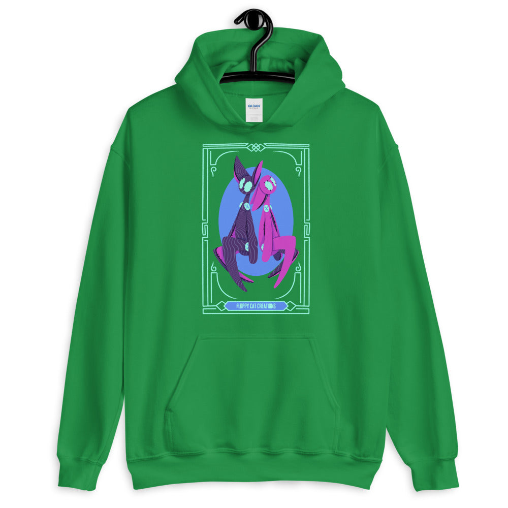 Floppy Cat Creations Hoodie: The Twins