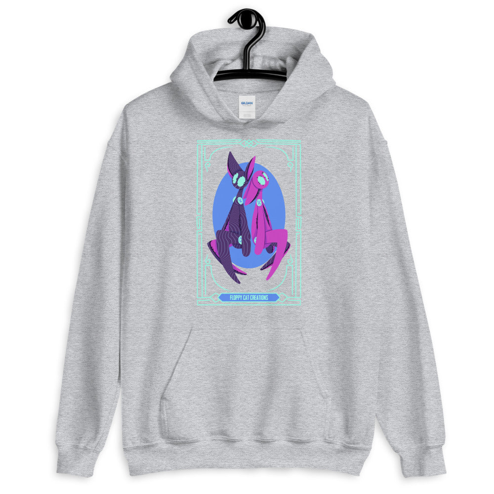 Floppy Cat Creations Hoodie: The Twins