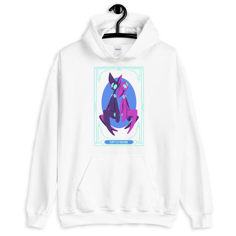 Floppy Cat Creations Hoodie: The Twins